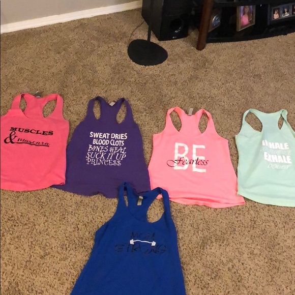 Workout Tank Tops - Picture 1 of 6